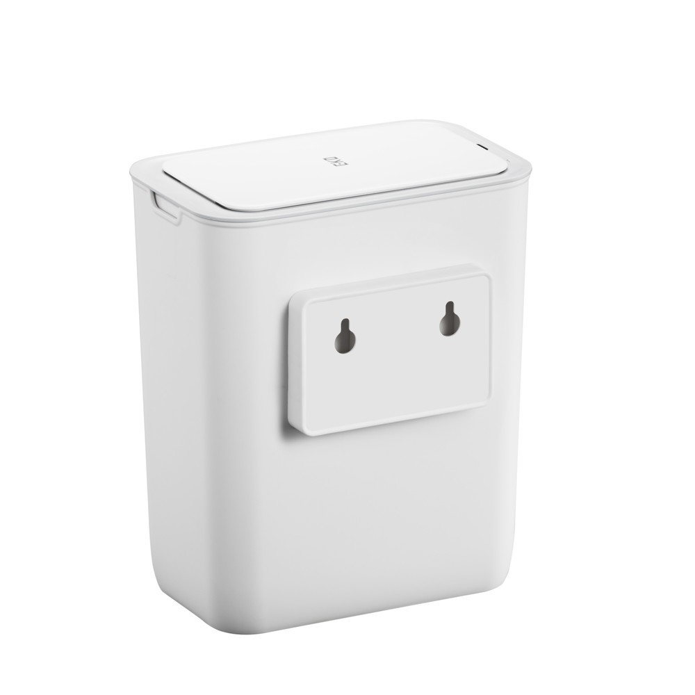 Produktabbildung Nr. 8: EKO Abfallbehälter Morandi Smart, mit Sensor, zur Wandmontage, 8 Liter, weiß