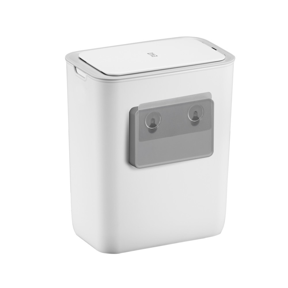 Produktabbildung Nr. 9: EKO Abfallbehälter Morandi Smart, mit Sensor, zur Wandmontage, 8 Liter, weiß