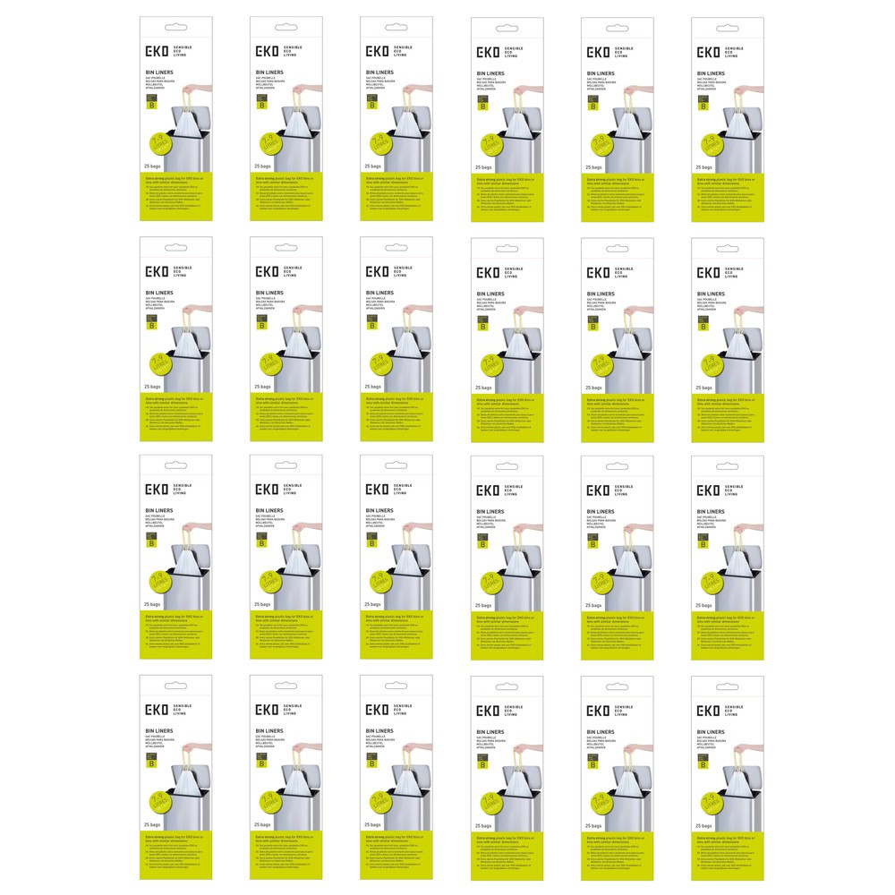Produktabbildung Nr. 2: EKO Abfallsäcke, weiß, 9 Liter, 600 Stk/VE