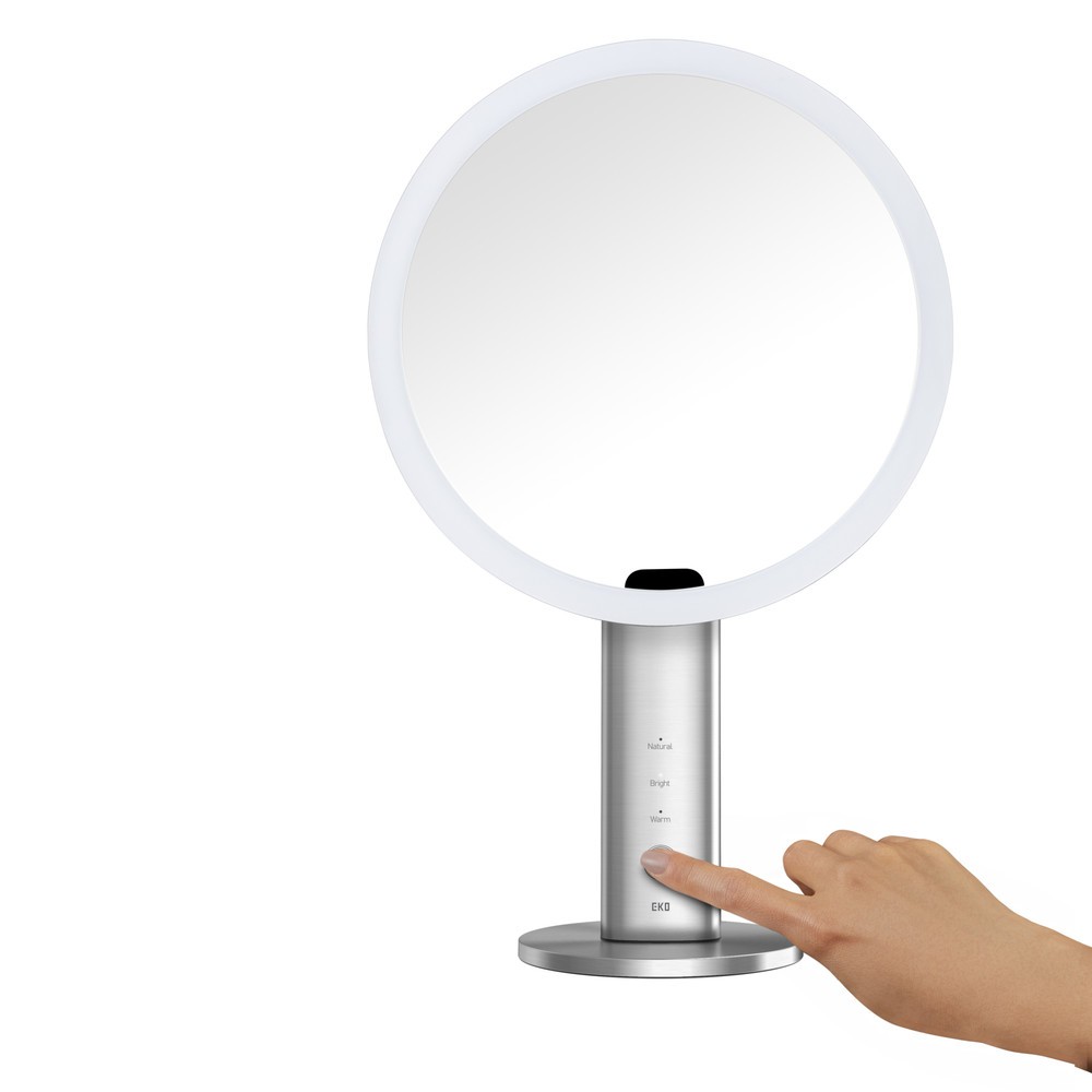Produktabbildung Nr. 2: EKO Spiegel iMira Ultra Clear, mit Sensor, Edelstahl mattiert