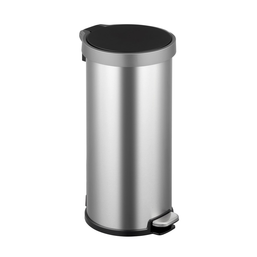 Produktabbildung: EKO Tret-Abfallbehälter Aria, 35 Liter, Edelstahl mattiert