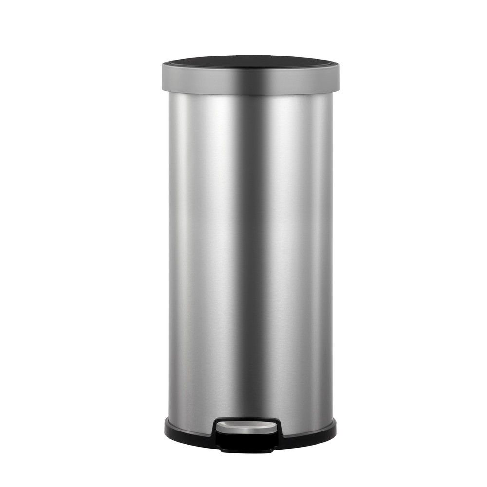 Produktabbildung Nr. 2: EKO Tret-Abfallbehälter Aria, 35 Liter, Edelstahl mattiert