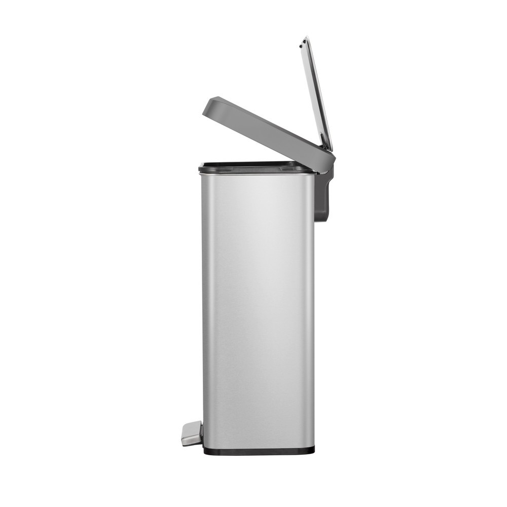 Produktabbildung Nr. 4: EKO Tret-Abfallbehälter Cozy, 45 Liter, Edelstahl mattiert