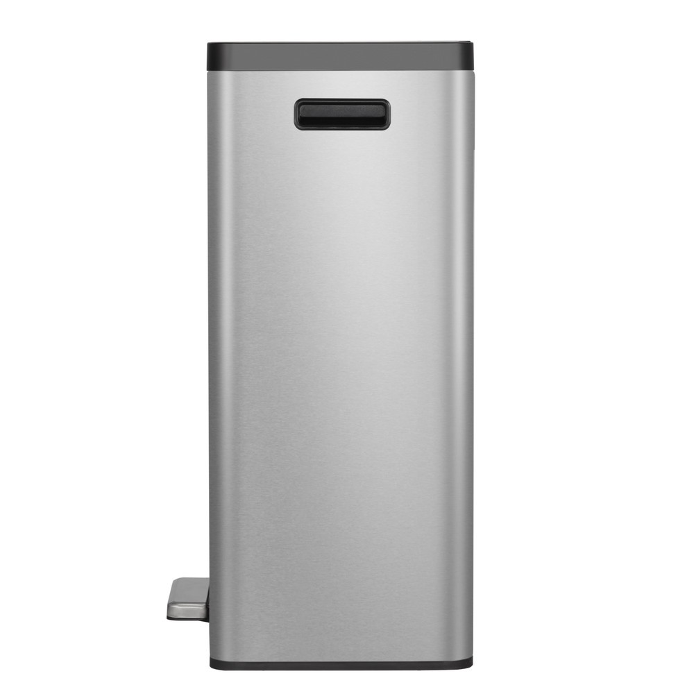 Produktabbildung Nr. 3: EKO Tret-Abfallbehälter Ecocasa 2, 30 Liter, Edelstahl mattiert