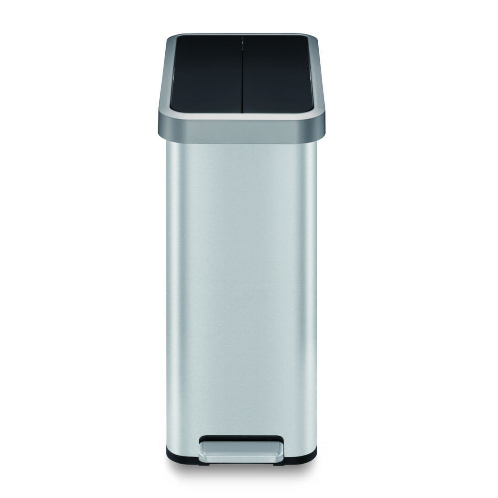 Produktabbildung Nr. 2: EKO Tret-Abfallbehälter Ecofly II, 45 Liter, Edelstahl mattiert
