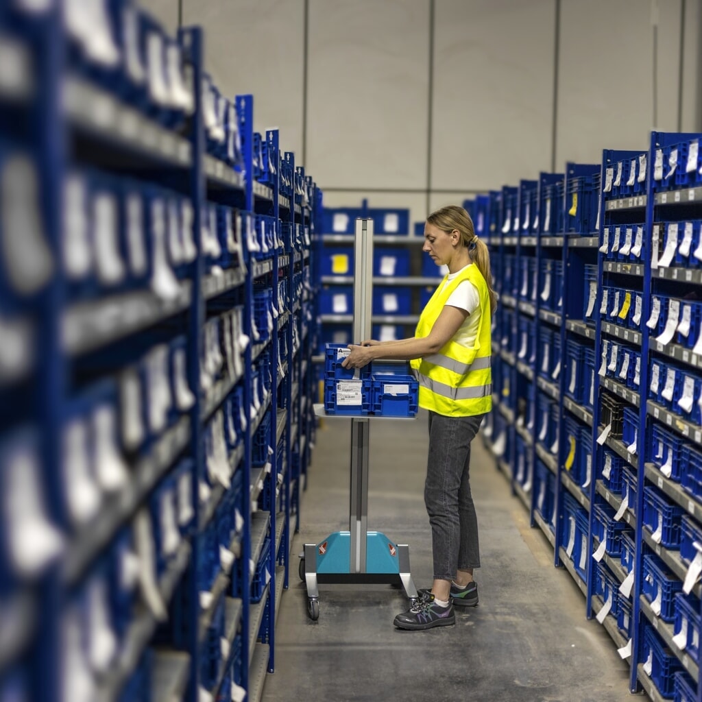 Produktabbildung Nr. 3: Elektrischer Hebelift Ameise®, elektrische Hubfunktion mit Schaltwippe, mit 125 mm/s Hubgeschwindigkeit