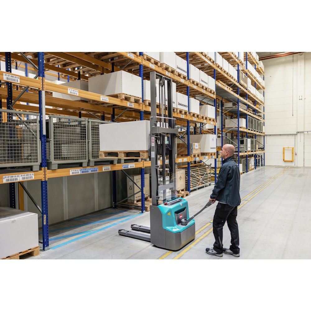 Produktabbildung Nr. 11: Elektro-Hochhubwagen Ameise® PSE 1.2 Inital-lift mit Initialhub, Hubhöhe 3.600 mm, Tragfähigkeit 1.200 kg