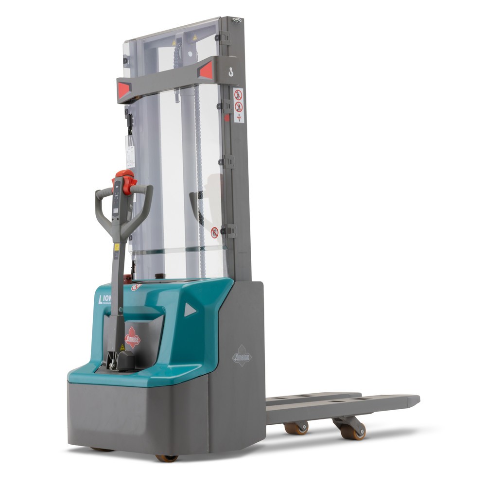 Produktabbildung Nr. 7: Elektro-Hochhubwagen Ameise® PSE 1.2 Inital-lift mit Initialhub, Hubhöhe 3.600 mm, Tragfähigkeit 1.200 kg