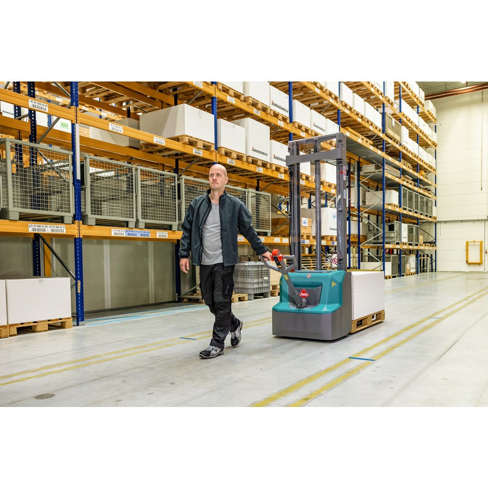 Produktabbildung Nr. 9: Elektro-Hochhubwagen Ameise® PSE 1.2, Zweifach-Teleskop-Hubgerüst, Hubhöhe 2.600 mm, Tragfähigkeit 1.200 kg