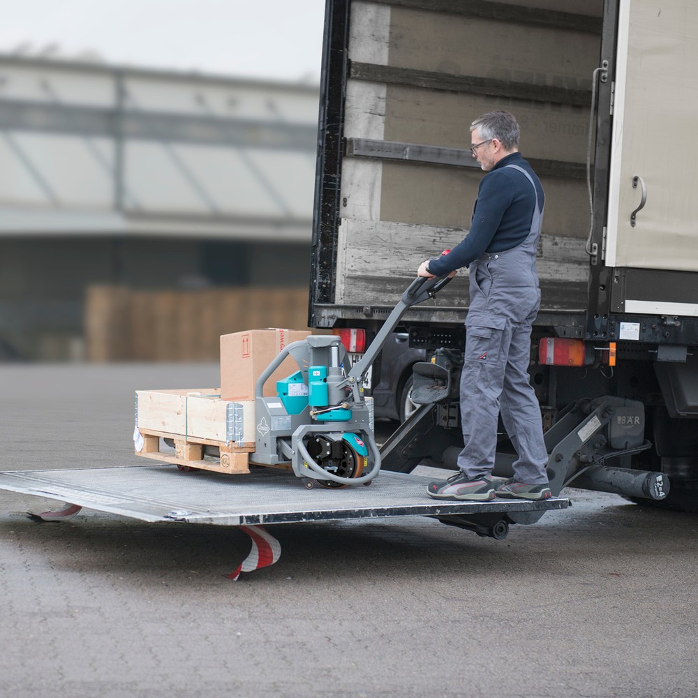 Produktabbildung Nr. 8: Elektro-Hubwagen Ameise® PTE 1.3, Tragfähigkeit 1.300 kg, Gabellänge 1.150 mm