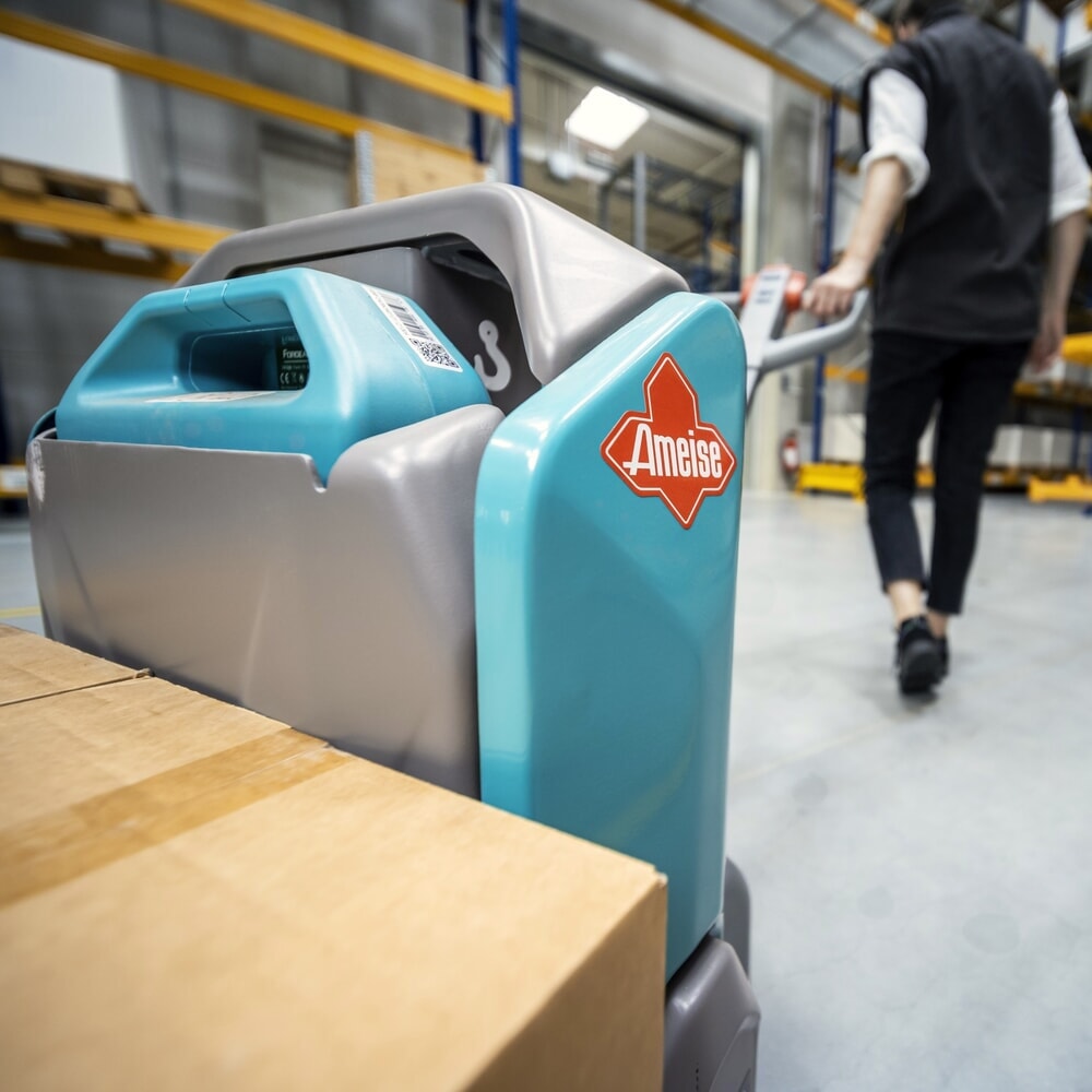 Produktabbildung Nr. 6: Elektro-Hubwagen Ameise® PTE 1.5, Tragfähigkeit 1.500 kg, Gabellänge 1.150 mm