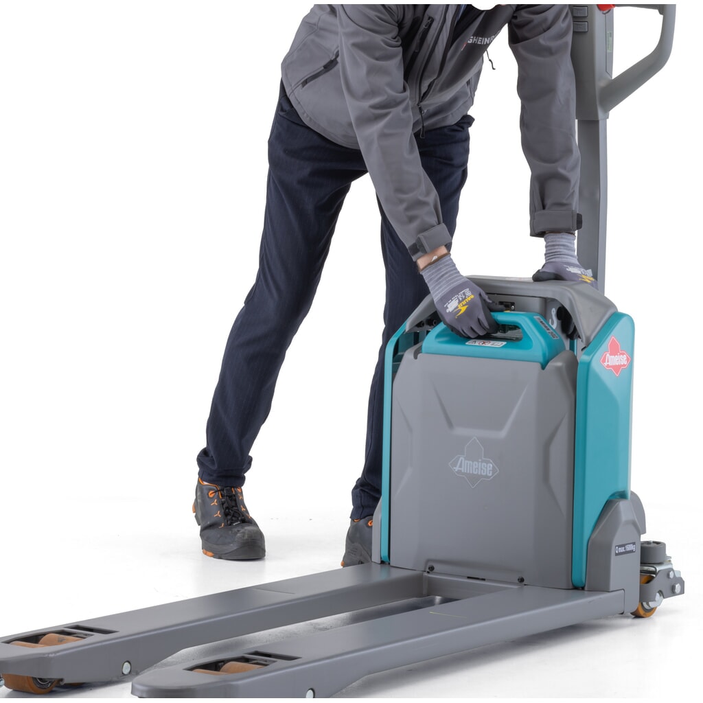 Elektro-Hubwagen Ameise® PTE 1.6, Tragfähigkeit 1.600 kg, Gabellänge 1.150 mm Produktabbildung Nr. 3: Elektro-Hubwagen Ameise® PTE 1.6, Tragfähigkeit 1.600 kg, Gabellänge 1.150 mm