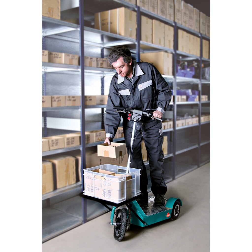 Produktabbildung Nr. 3: Elektro-Transportroller Ameise® 1000, türkisblau
