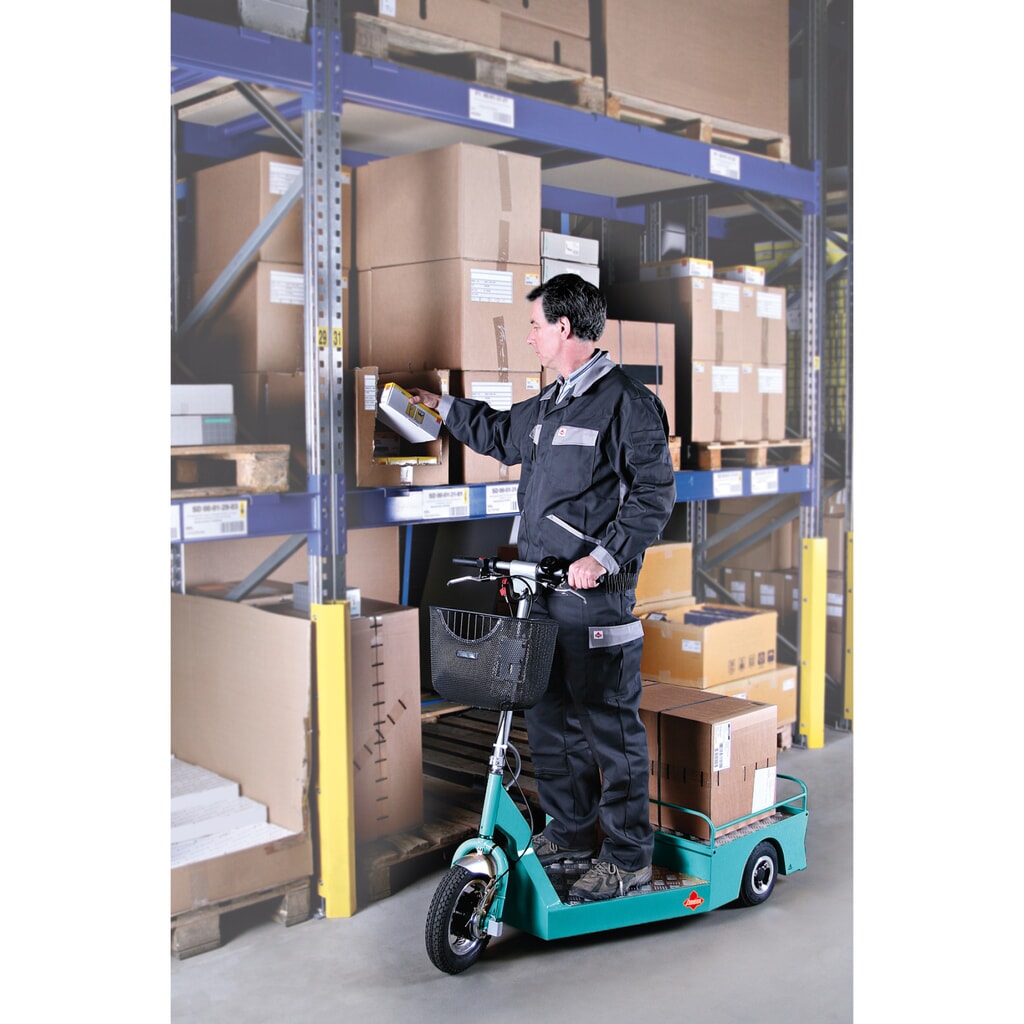 Elektro-Transportroller Ameise® 2000, türkisblau Produktabbildung: Elektro-Transportroller Ameise® 2000, türkisblau