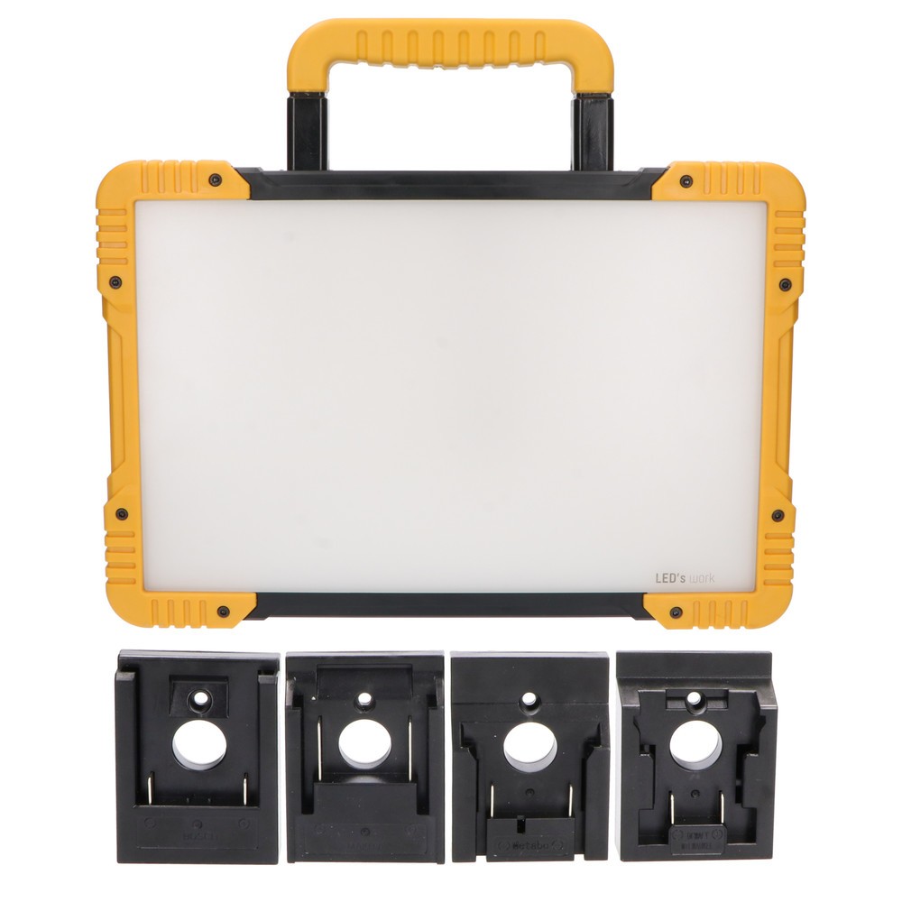 Produktabbildung Nr. 2: Elektrowerkzeug Akku-Arbeitsleuchte - 40W 5500lm 5000K IP54 - baustellentauglich