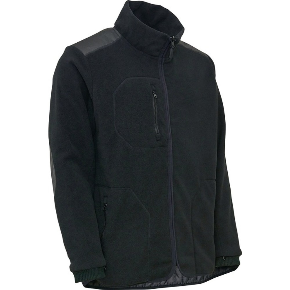 Produktabbildung: ELKA RAINWEAR Zipp-In Fleecejacke WORKING XTREME, Größe M, schwarz