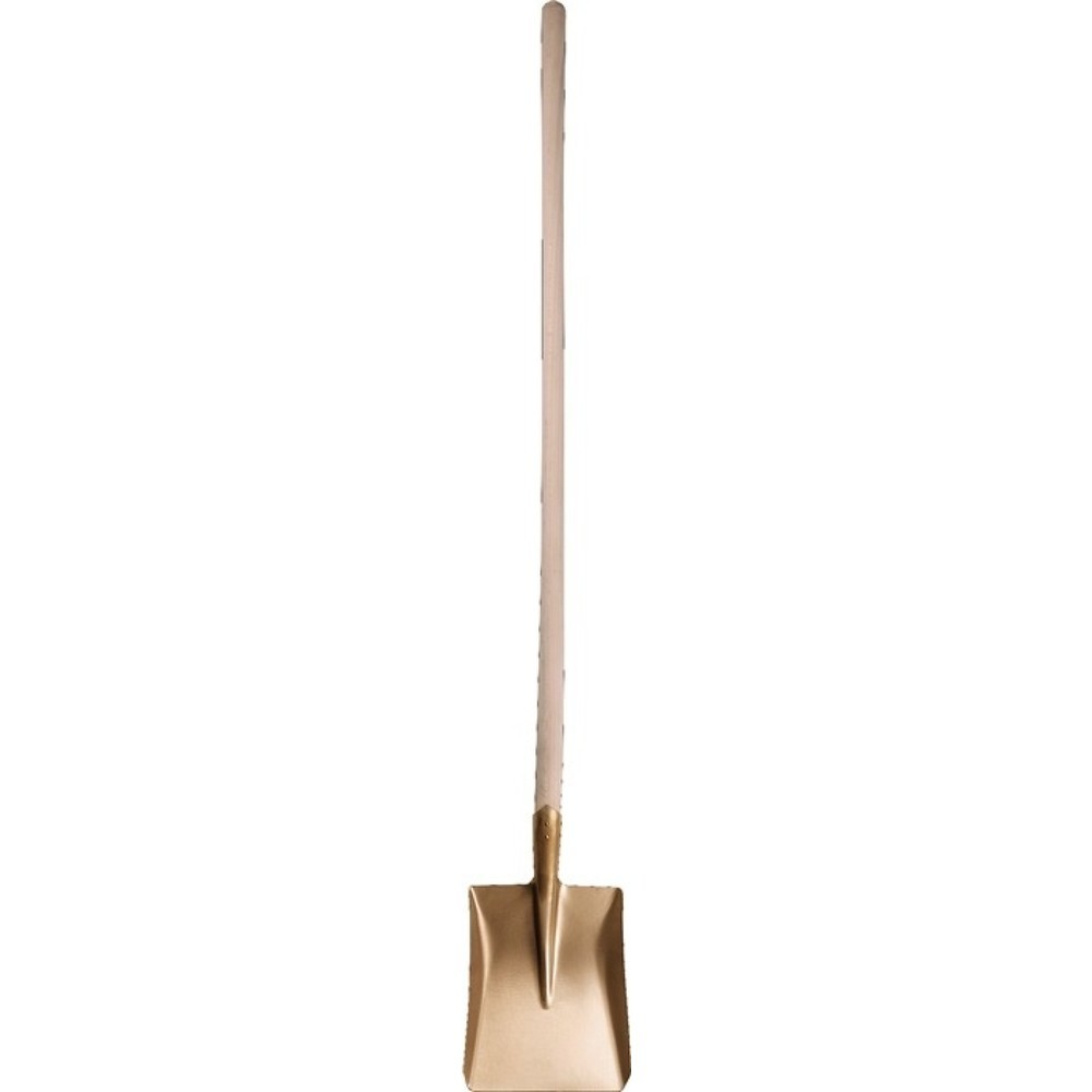 Produktabbildung: ENDRES TOOLS Randschaufel 240x290mm Aluminium-Mehrstoff-Bronze funkenfrei