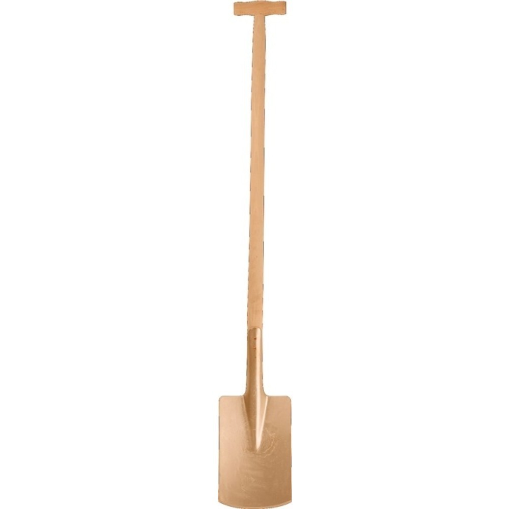 Produktabbildung: ENDRES TOOLS Spaten 260x170mm m.T-Stiel funkenfrei