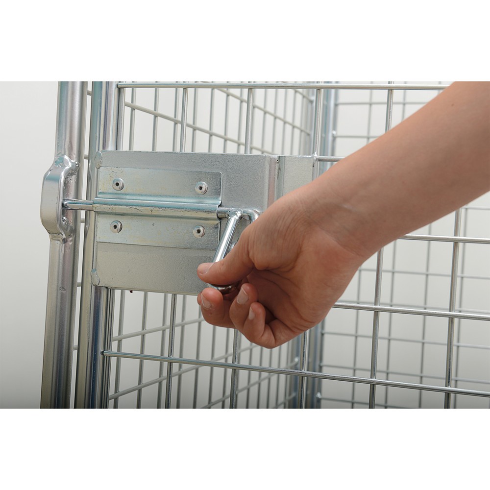 Produktabbildung Nr. 4: Entsorgungs-Rollcontainer, Höhe 1.200 mm, Polypropylen-Bereifung