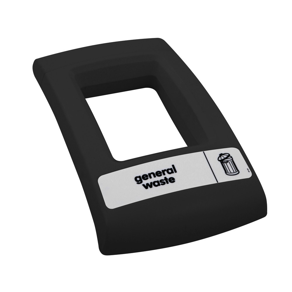 Produktabbildung: ENVIROBIN Deckel, offen, schwarz