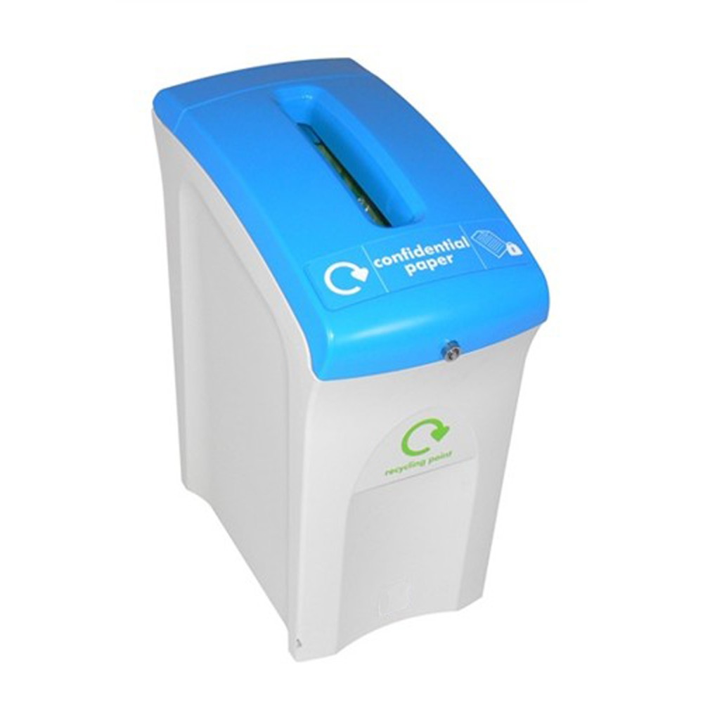 Produktabbildung: ENVIROBIN Mini Abfallbehälter, 55 Liter, grau, blau
