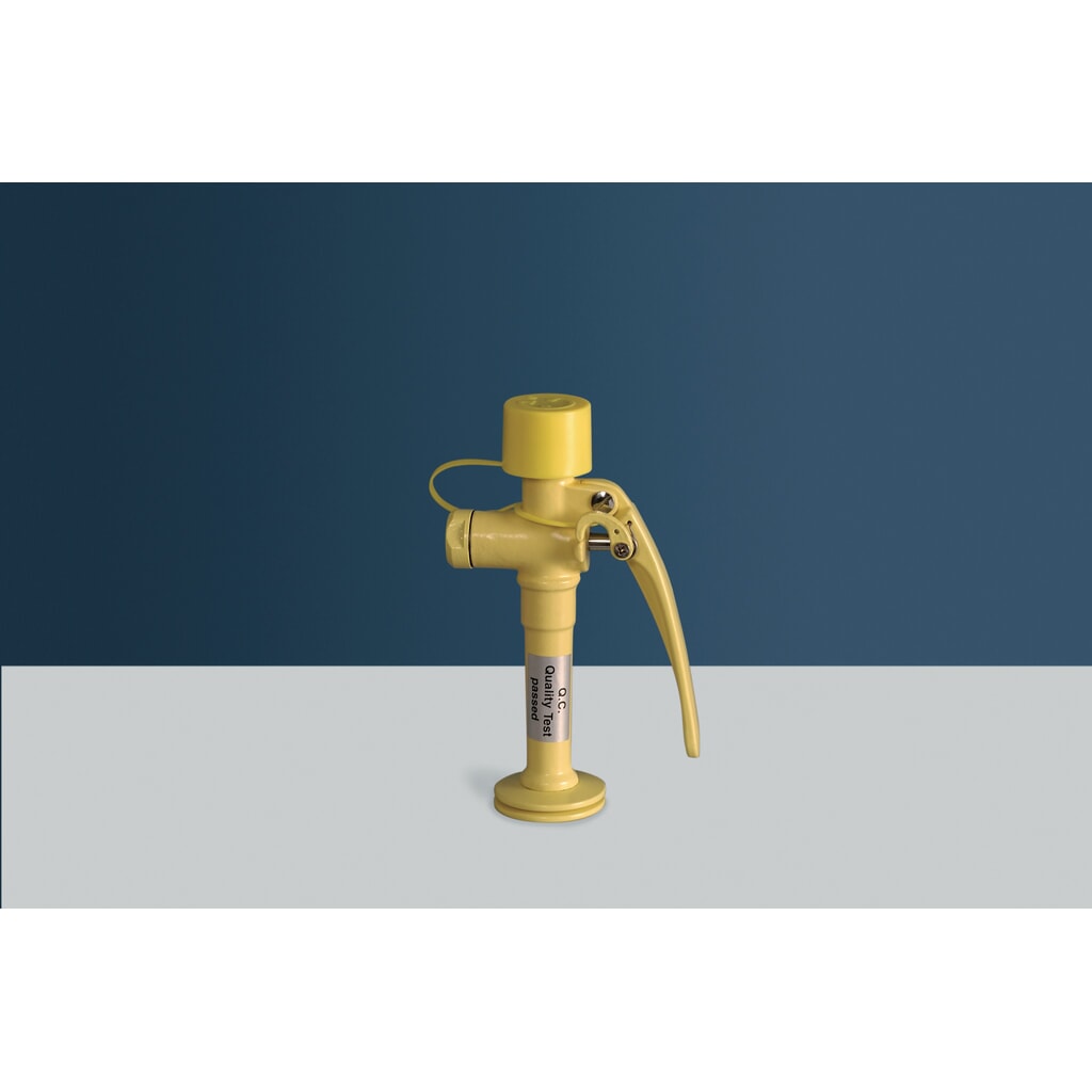 Erbstößer® Augendusche, DIN EN 15154-2, Tischmontage, beweglich, einstrahlig Produktabbildung: Erbstößer® Augendusche, DIN EN 15154-2, Tischmontage, beweglich, einstrahlig