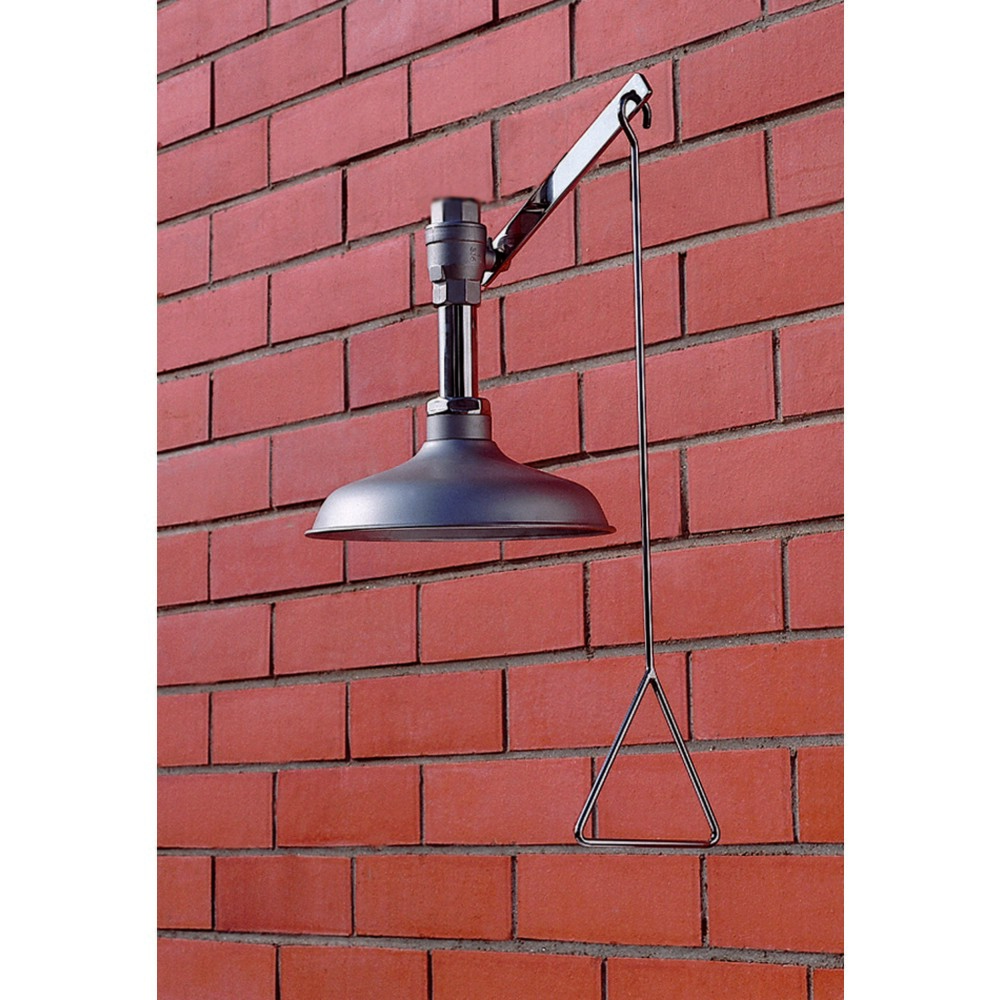 Produktabbildung: Erbstößer® Körperdusche, DIN EN 15154-1/-5, Deckenmontage, komplett Edelstahl