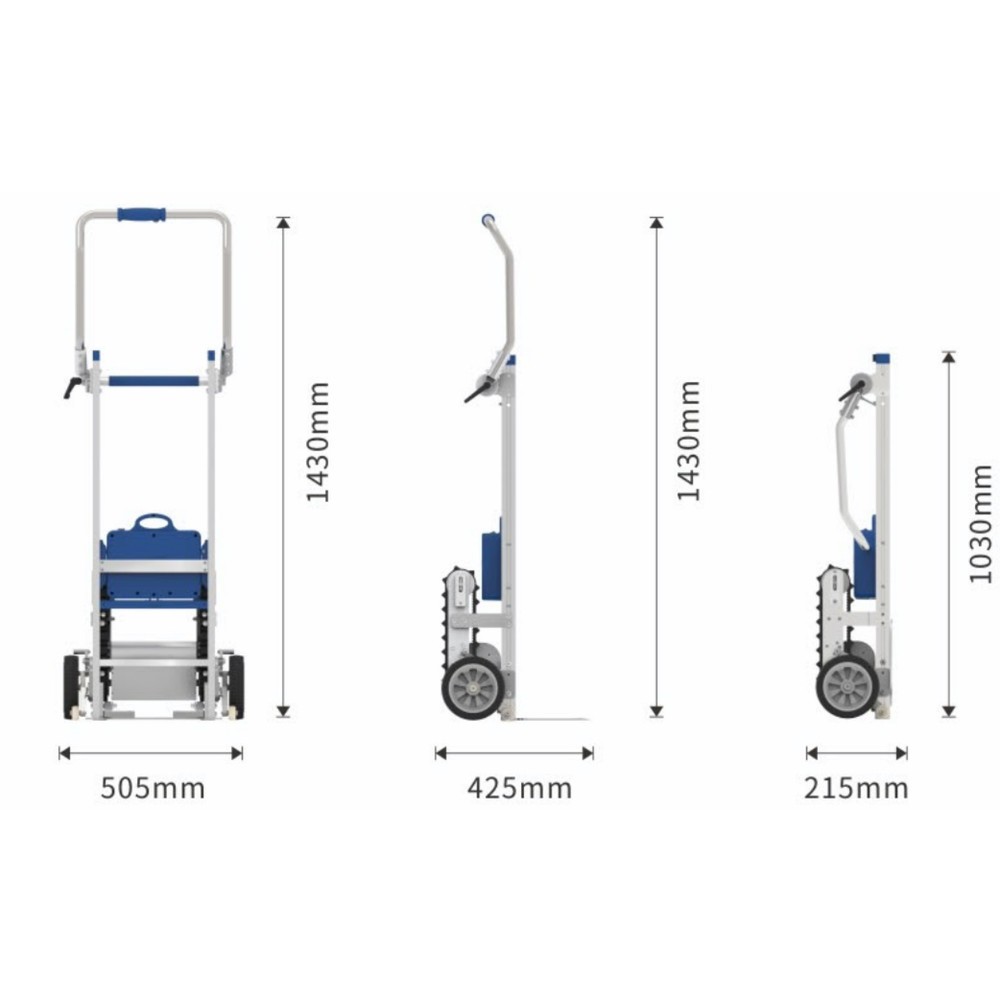 Produktabbildung Nr. 3: ERGO Raupen-Treppensteiger CT105C , elektrisch, TK 105 kg