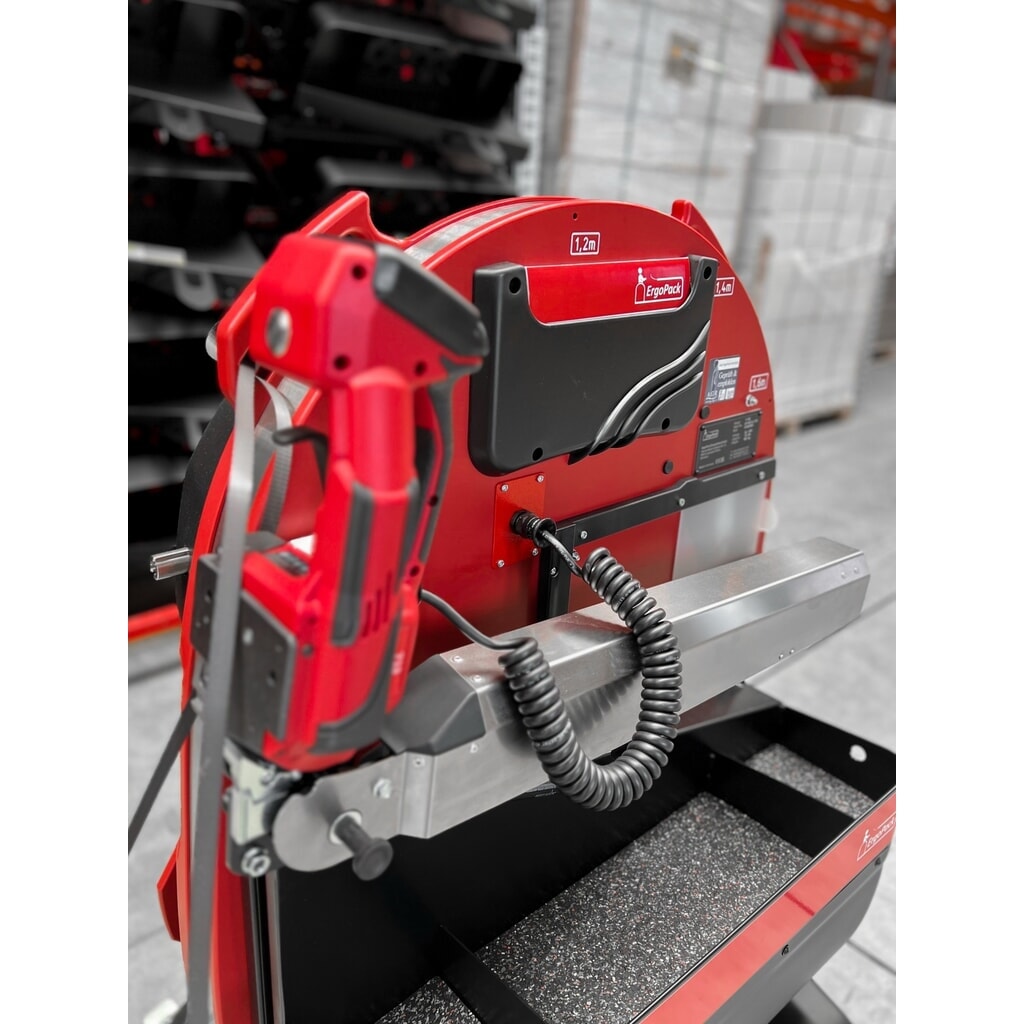 ErgoPack Palettenumreifungsmaschine E-conomy Line 713E, Palettenbreite mechanisch einstellbar, mit Umreifungsgerät, Band 9–13 mm, bis 1.200N Produktabbildung Nr. 15: ErgoPack Palettenumreifungsmaschine E-conomy Line 713E, Palettenbreite mechanisch einstellbar, mit Umreifungsgerät, Band 9–13 mm, bis 1.200N