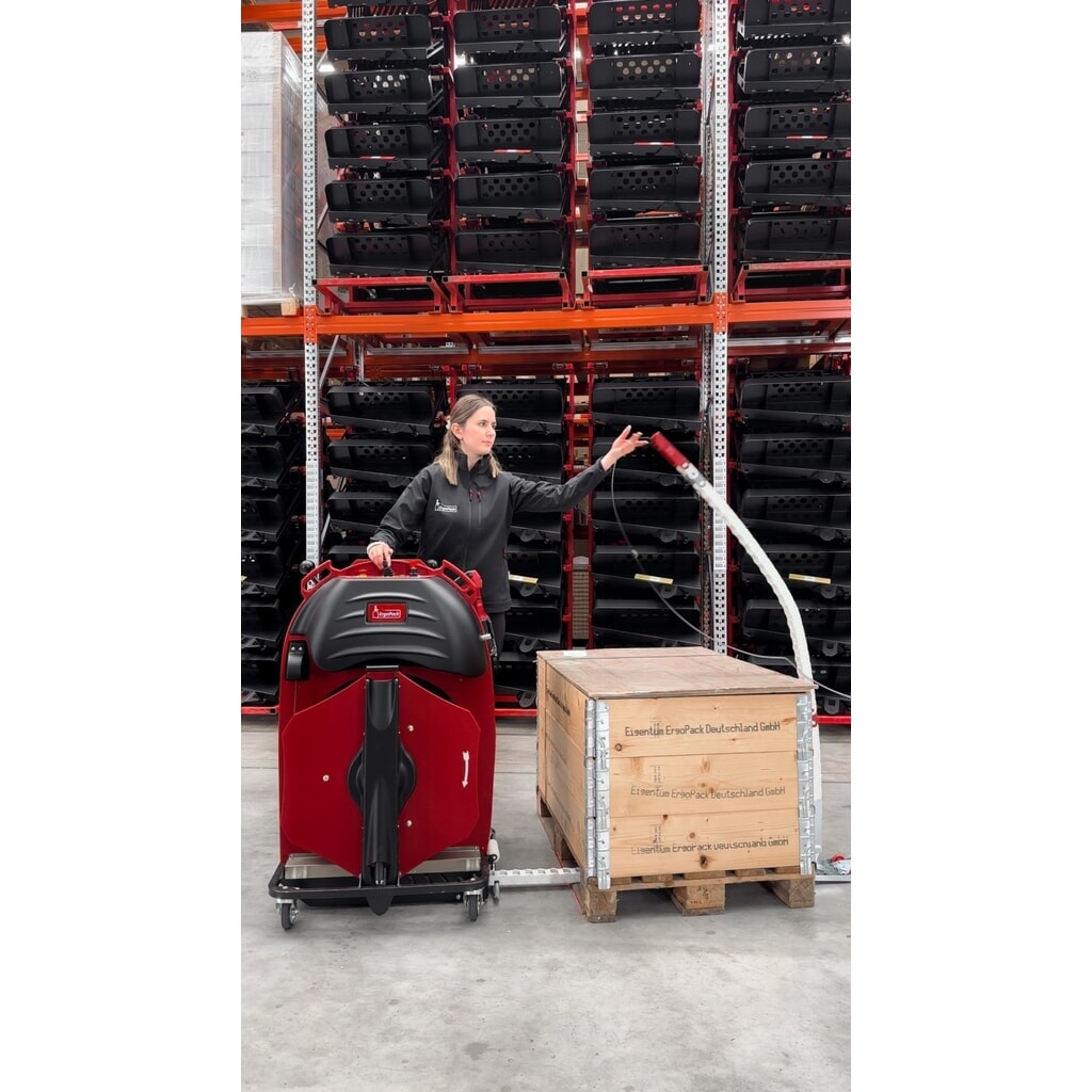 ErgoPack Palettenumreifungsmaschine X-pert Line 713X LI, elektronischer Antrieb, mit Umreifungsgerät, Band 9–13 mm, bis 1200N Produktabbildung Nr. 17: ErgoPack Palettenumreifungsmaschine X-pert Line 713X LI, elektronischer Antrieb, mit Umreifungsgerät, Band 9–13 mm, bis 1200N