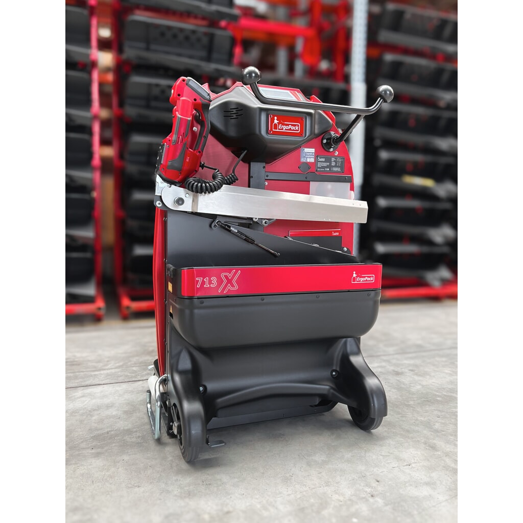 Produktabbildung Nr. 12: ErgoPack Palettenumreifungsmaschine X-pert Line 713X LI, elektronischer Antrieb, mit Umreifungsgerät, Band 9–13 mm, bis 1200N