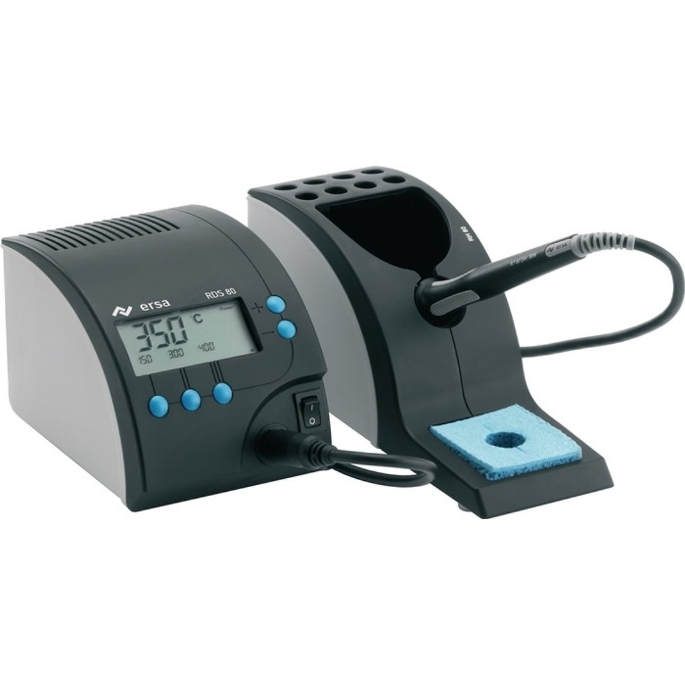 Produktabbildung: ERSA Lötstation RDS 80, 80 W, 150 - 450 °C, Anheizzeit ca. 40 s