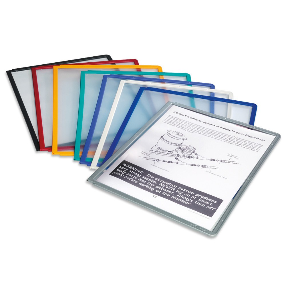 Produktabbildung: Ersatz-Sichttafeln für SHERPA® und Vario®, 10 Stück, gelb
