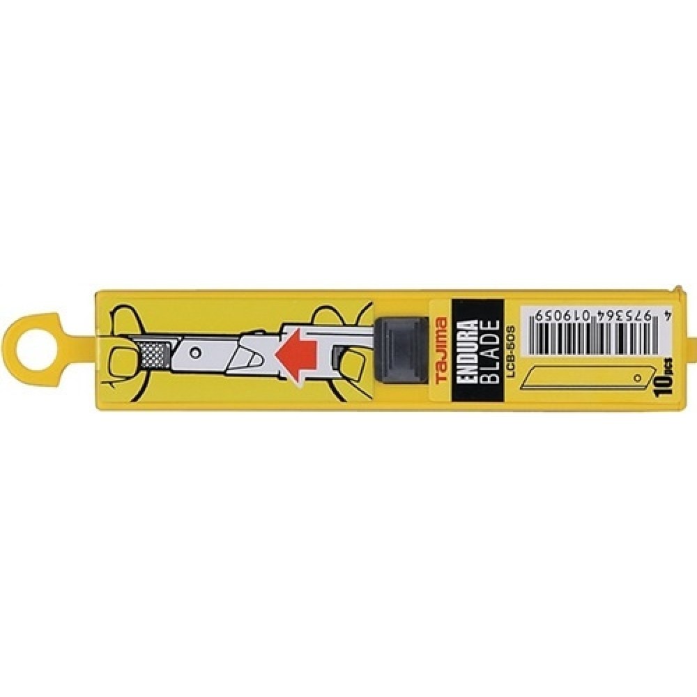 Produktabbildung: Ersatzklinge f.Universalschaber Klingen-B.18mm 10 St./Dispenser TAJIMA