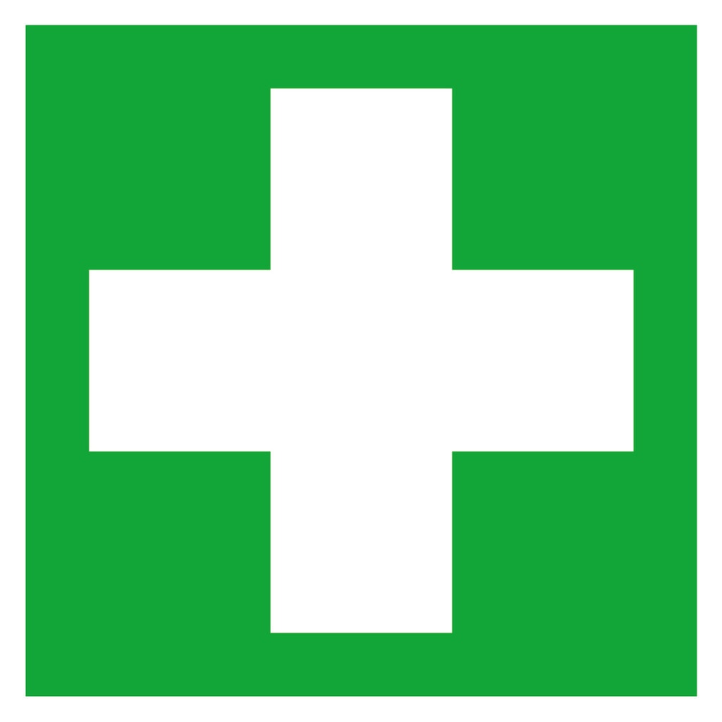 Produktabbildung: SafetyMarking® Erste Hilfe, HxB 150 x 150 mm, Folie HI