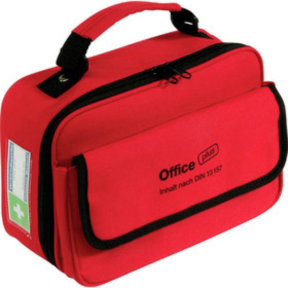 Produktabbildung: Erste-Hilfe-Verbandkasten Verbandtasche Office Plus, DIN 13157, (BxHxT): 26,0 x 17,0 x 10,0 cm