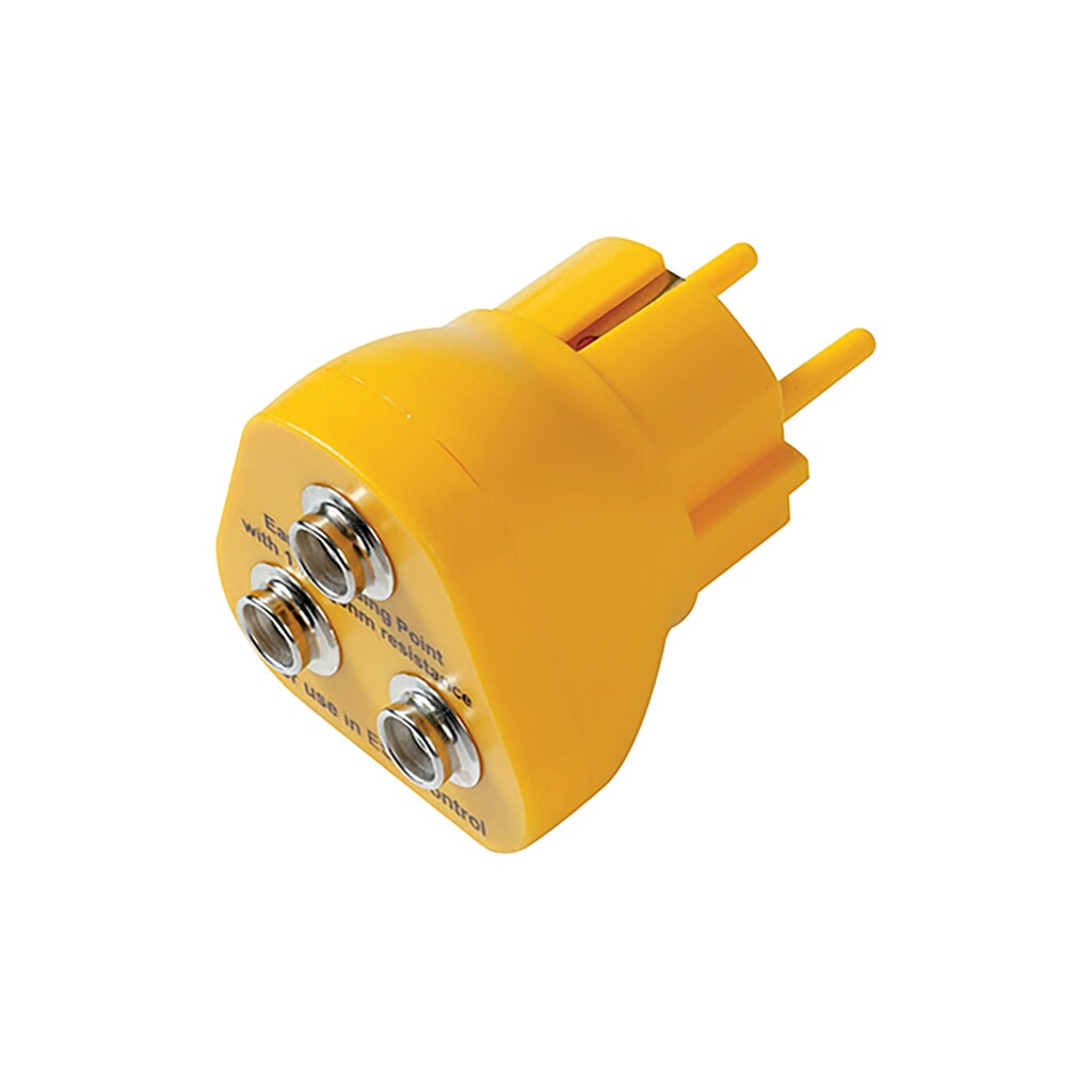 ESD-Erdungsstecker für NoTrax Arbeitsplatzmatten Anti-Stat POP™/High Tech POP™ Produktabbildung: ESD-Erdungsstecker für NoTrax Arbeitsplatzmatten Anti-Stat POP™/High Tech POP™