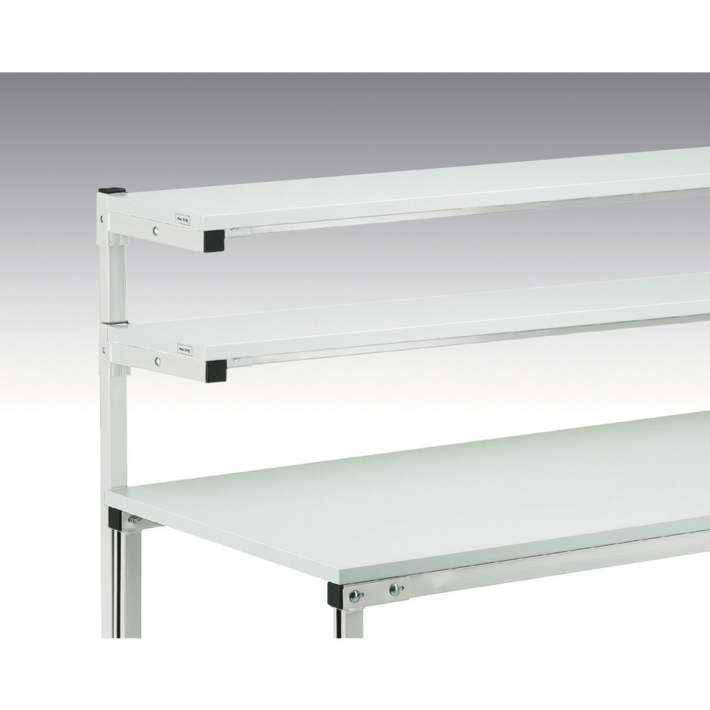 Produktabbildung: Etagenbord für TRESTON Arbeitstisch, BxT 1.200 x 310 mm