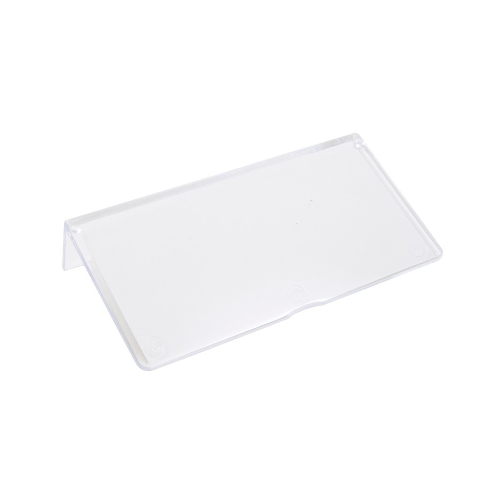 Produktabbildung: Etiketten-Schutzschilder für TRESTON Schubladenbehälter BiOX Breite 92 mm, 15 Stk/VE