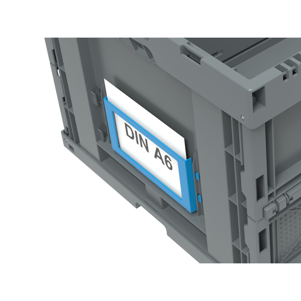 Etikettenrahmen für alle Euronorm-Faltbox Premium Produktabbildung Nr. 4: Etikettenrahmen für alle Euronorm-Faltbox Premium