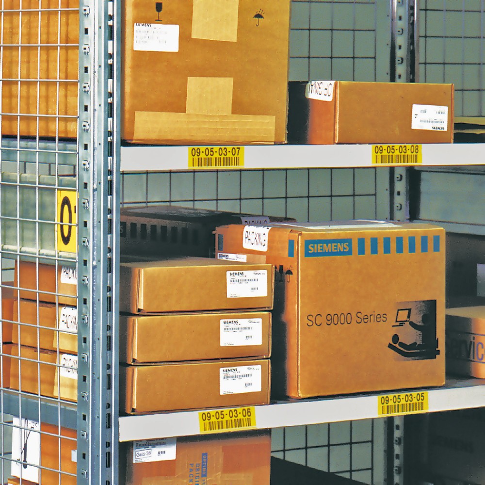 Produktabbildung Nr. 2: Etikettenhalter, selbstklebend, HxB 33 x 100 mm, transparent