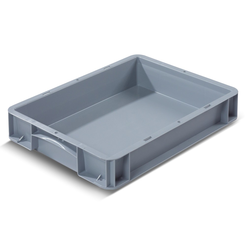 Produktabbildung: Alpha Eurobox aus PP mit geschlossenen Wänden, 6,4 Liter, HxBxT 70 x 400 x 300 mm