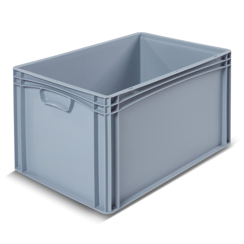 Alpha Eurobox aus PP mit geschlossenen Wänden, 64,5 Liter, HxBxT 320 x 600 x 400 mm Produktabbildung: Alpha Eurobox aus PP mit geschlossenen Wänden, 64,5 Liter, HxBxT 320 x 600 x 400 mm