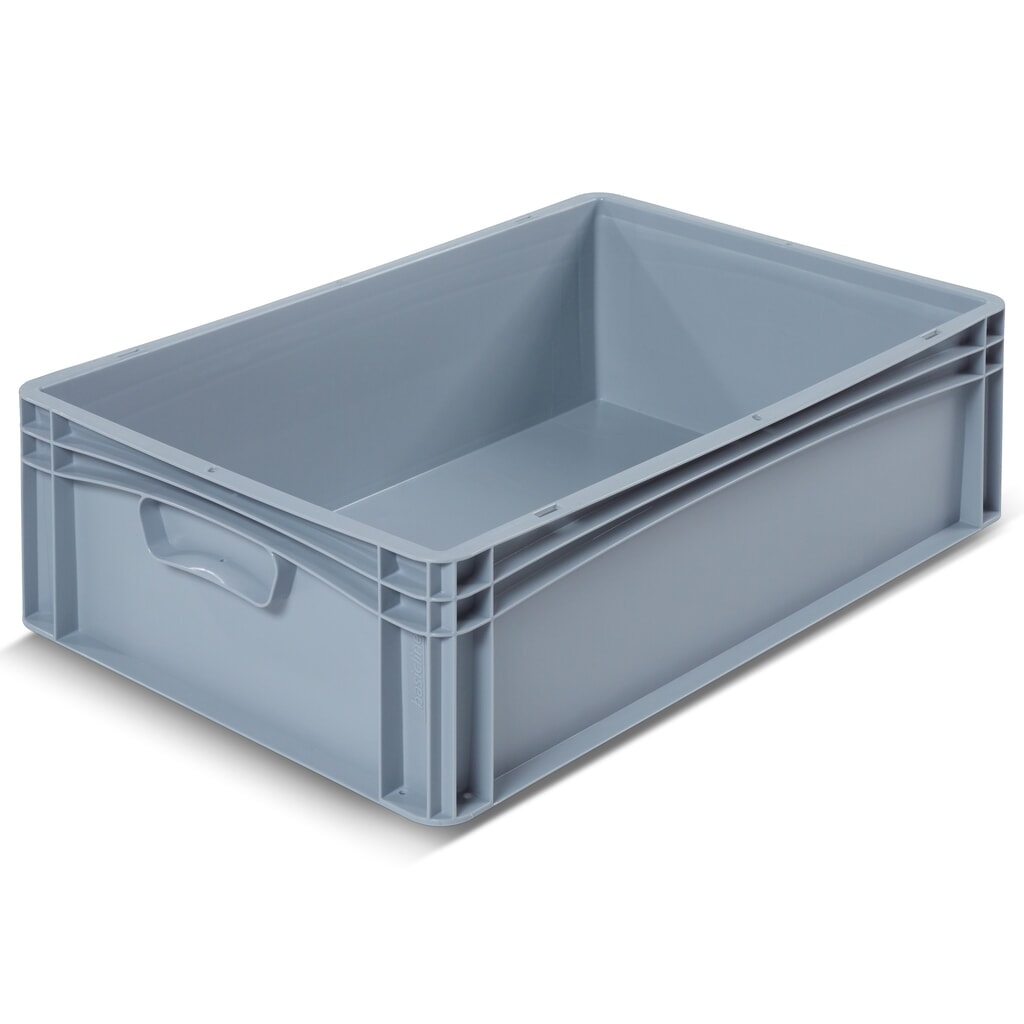Alpha Eurobox aus PP mit geschlossenen Wänden, 35,6 Liter, HxBxT 170 x 600 x 400 mm Produktabbildung: Alpha Eurobox aus PP mit geschlossenen Wänden, 35,6 Liter, HxBxT 170 x 600 x 400 mm