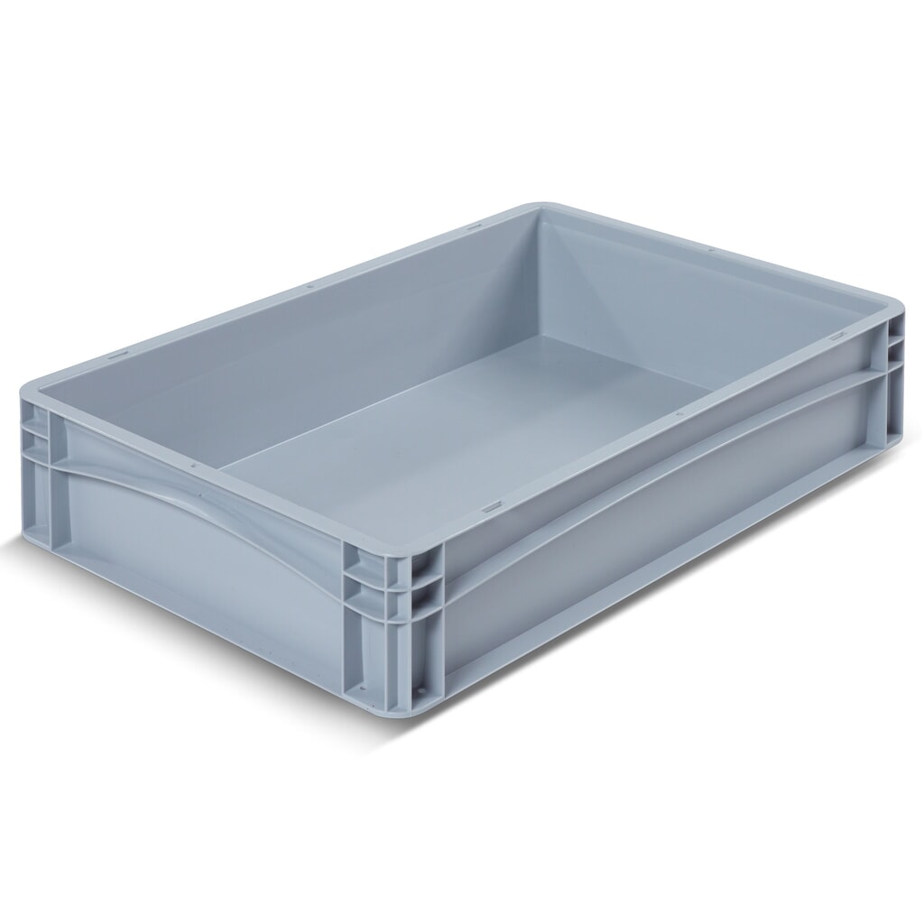Alpha Eurobox aus PP mit geschlossenen Wänden, 23,9 Liter, HxBxT 120 x 600 x 400 mm Produktabbildung: Alpha Eurobox aus PP mit geschlossenen Wänden, 23,9 Liter, HxBxT 120 x 600 x 400 mm
