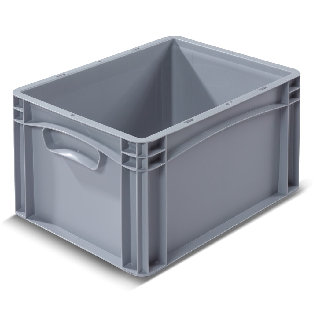 Alpha Eurobox aus PP mit geschlossenen Wänden, 20,8 Liter, HxBxT 220 x 400 x 300 mm Produktabbildung: Alpha Eurobox aus PP mit geschlossenen Wänden, 20,8 Liter, HxBxT 220 x 400 x 300 mm