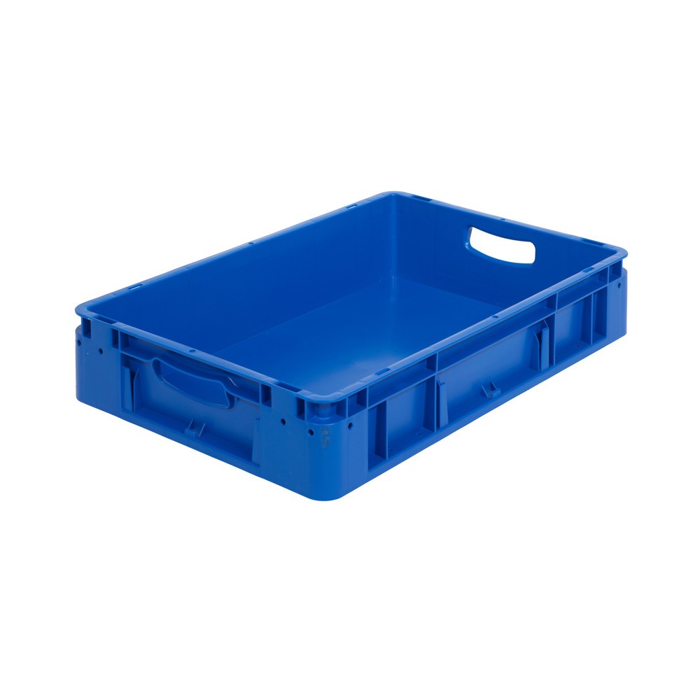 Produktabbildung: Alpha Eurobox Premium aus PP mit geschlossenen Wänden, HxBxT 120 x 600 x 400 mm, blau