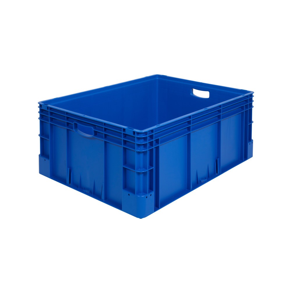 Produktabbildung: Alpha Eurobox Premium aus PP mit geschlossenen Wänden, HxBxT 320 x 800 x 600 mm, blau