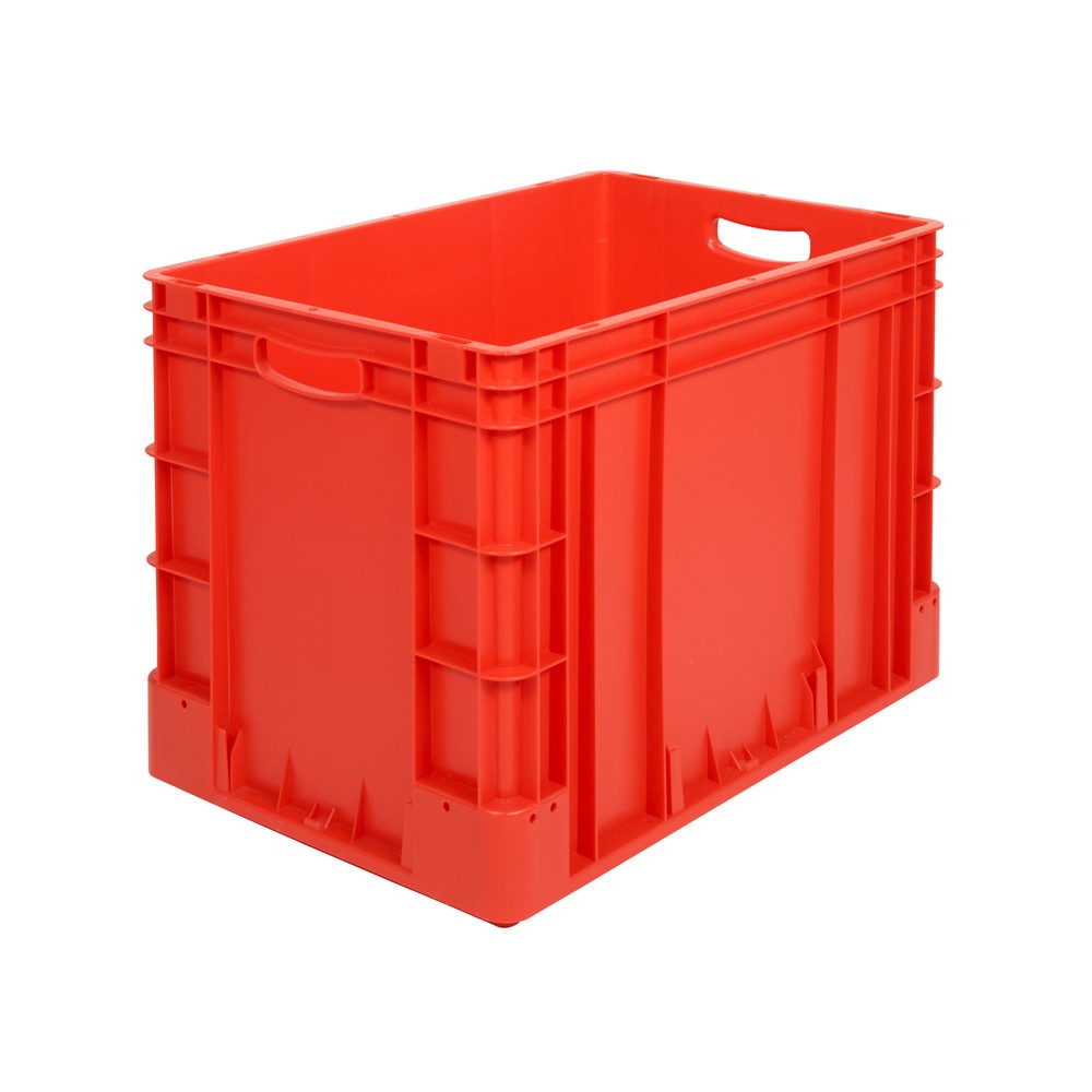 Produktabbildung: Alpha Eurobox Premium aus PP mit geschlossenen Wänden, HxBxT 420 x 600 x 400 mm, rot