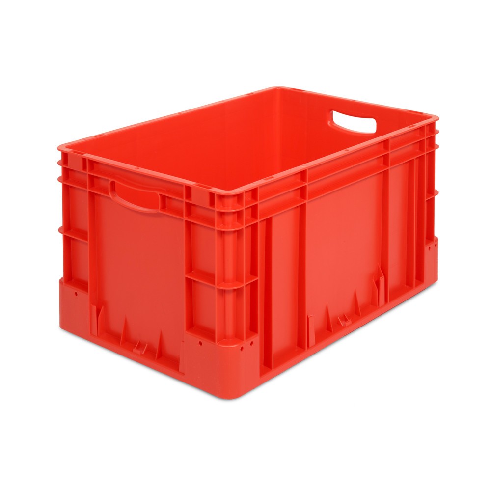 Produktabbildung: Alpha Eurobox Premium aus PP mit geschlossenen Wänden, HxBxT 320 x 600 x 400 mm, rot